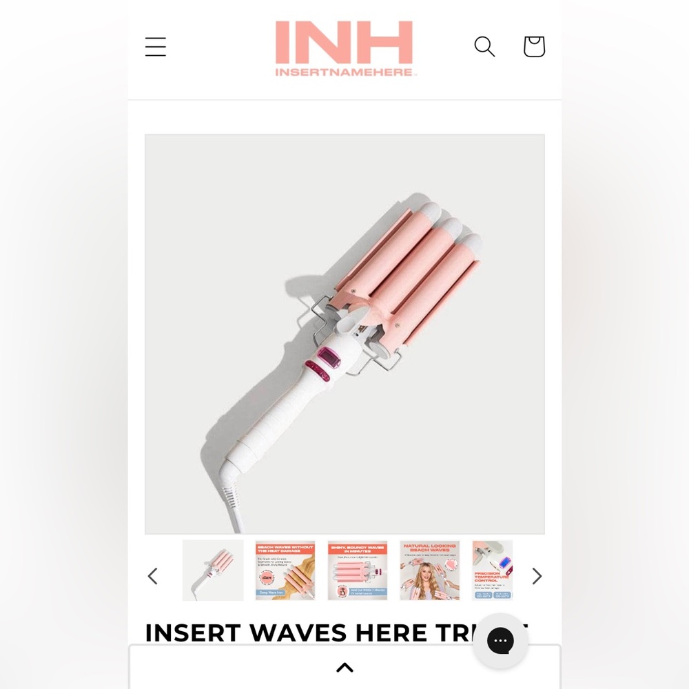 Insert Waves Here Hair Styling Tool for Effortless Waves